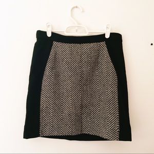 J. Crew Herringbone Wool Skirt